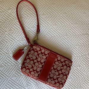 Coach wristlet